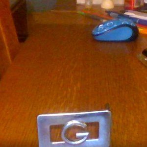 designer Gucci belt buckle